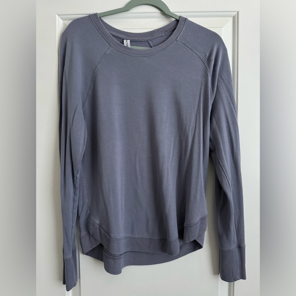 Athleta Crewneck sweater light purple